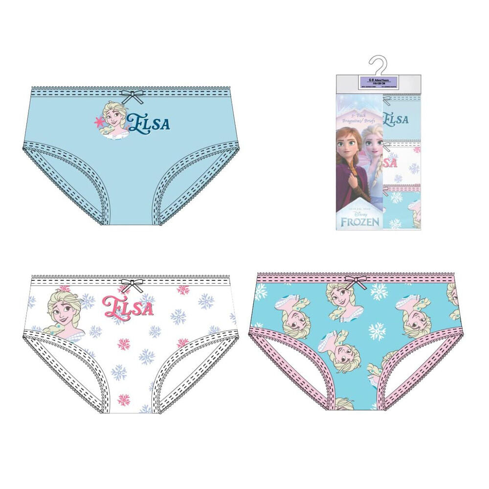 Set 3 braguitas Frozen Disney_0