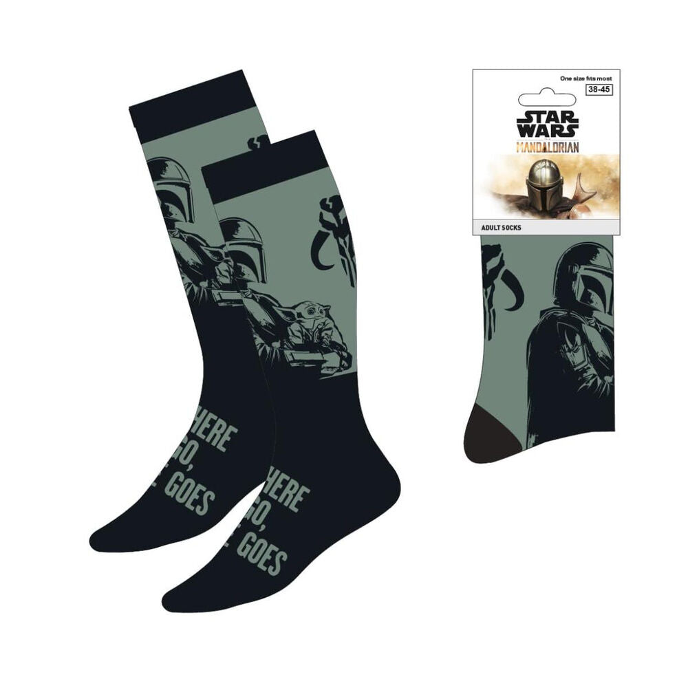 Calcetines Mandalorian Star Wars adulto_0