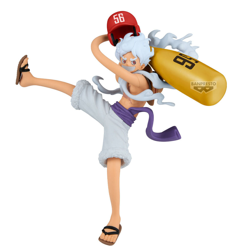 Figura Monkey D. Luffy Gear 5 Battle Record One Piece 17cm_0