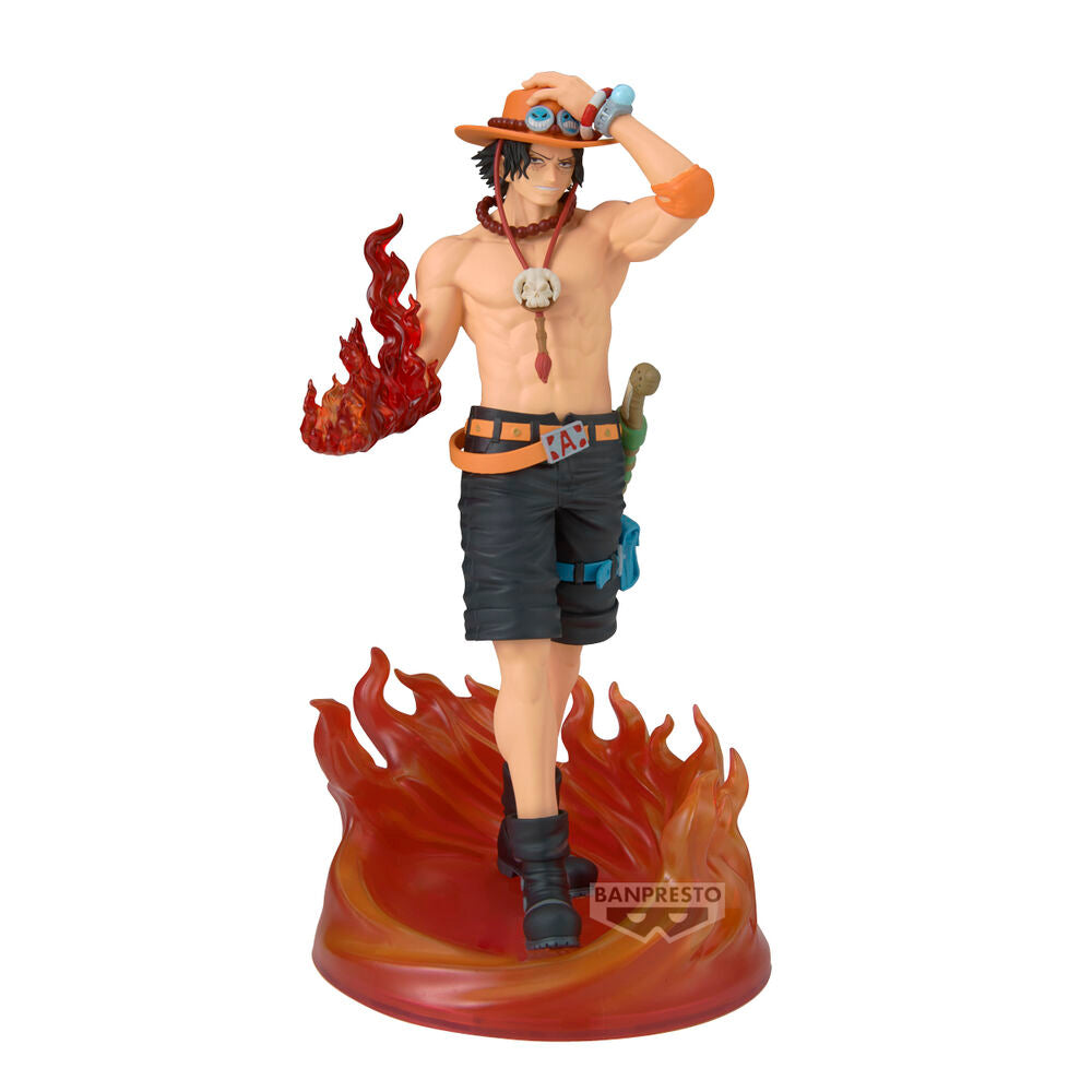 Figura Portgas D. Ace The Shukko One Piece 20cm_0