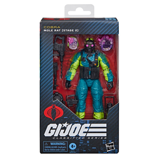 Figura Mole Rat Stage 2 Classified Series Cobra G.I. Joe 15cm_0