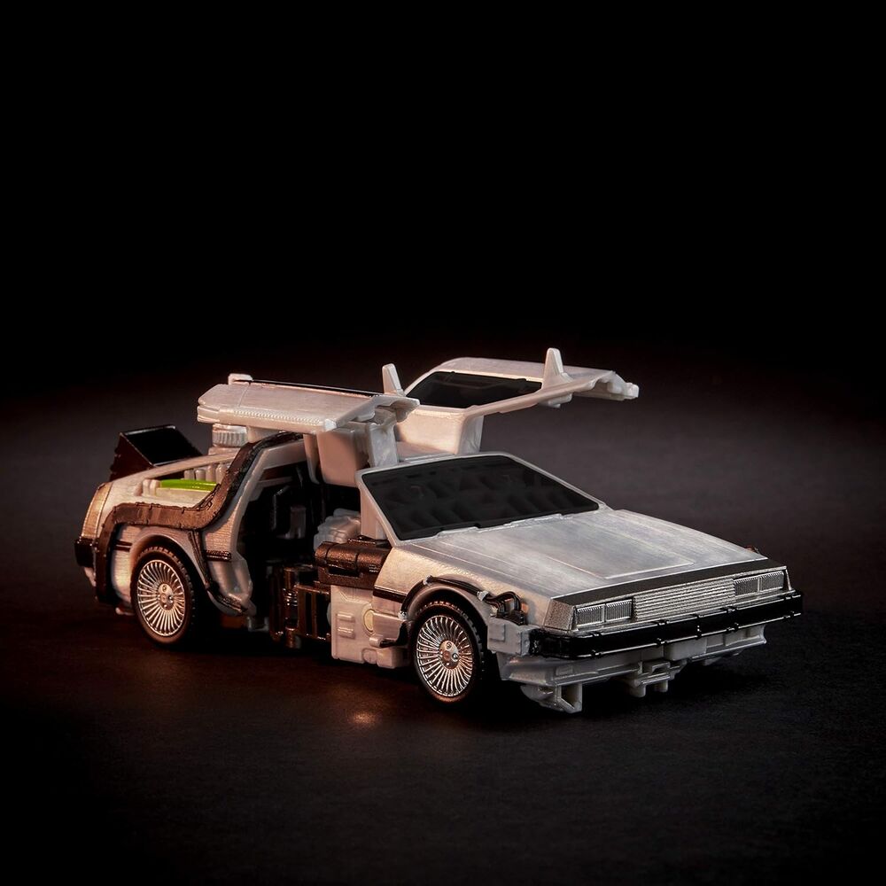 Figura Gigawatt Delorean Regreso al Futuro Transformers 14cm_0