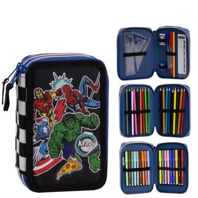 Plumier Los Vengadores Avengers Marvel triple_0