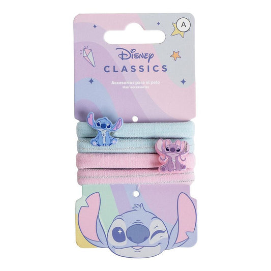 Blister 4 coleteros Angel & Stitch Disney_0