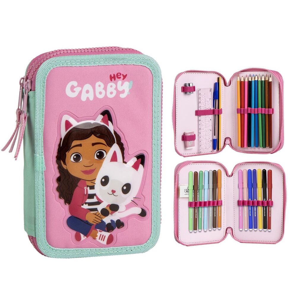 Plumier La Casa de MuÃ±ecas de Gabby doble_0