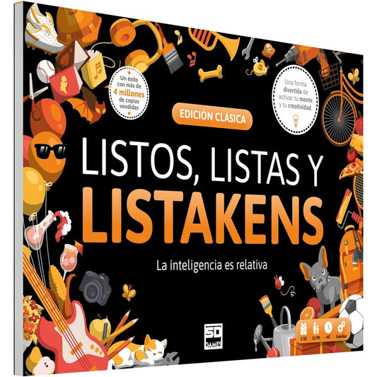 Juego mesa Listos Listas y Listakens espaÃ±ol_0