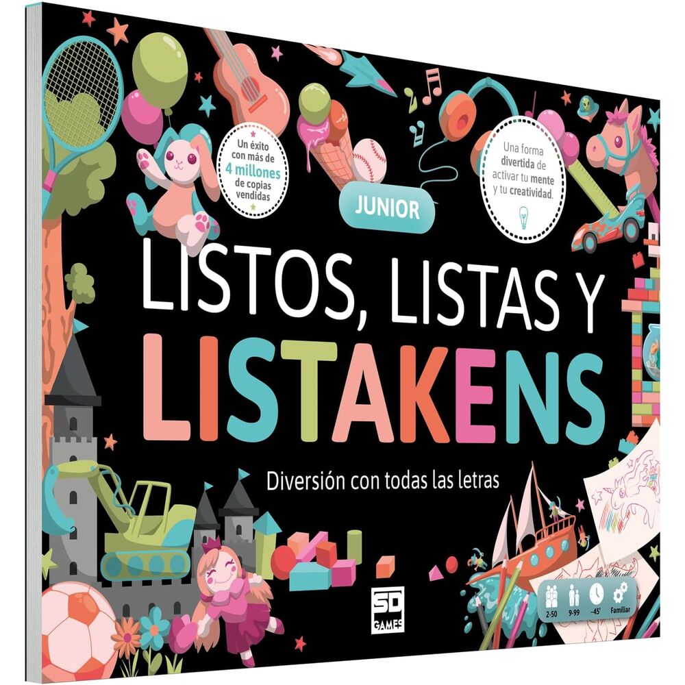 Juego mesa Listos Listas y Listakens Junior espaÃ±ol_0