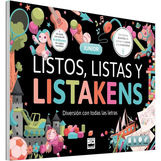 Juego mesa Listos Listas y Listakens Junior espaÃ±ol_0