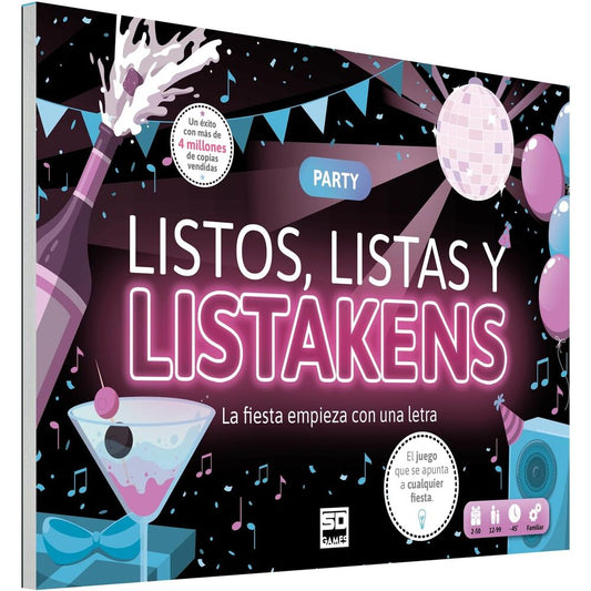 Juego mesa Listos Listas y Listakens Party espaÃ±ol_0