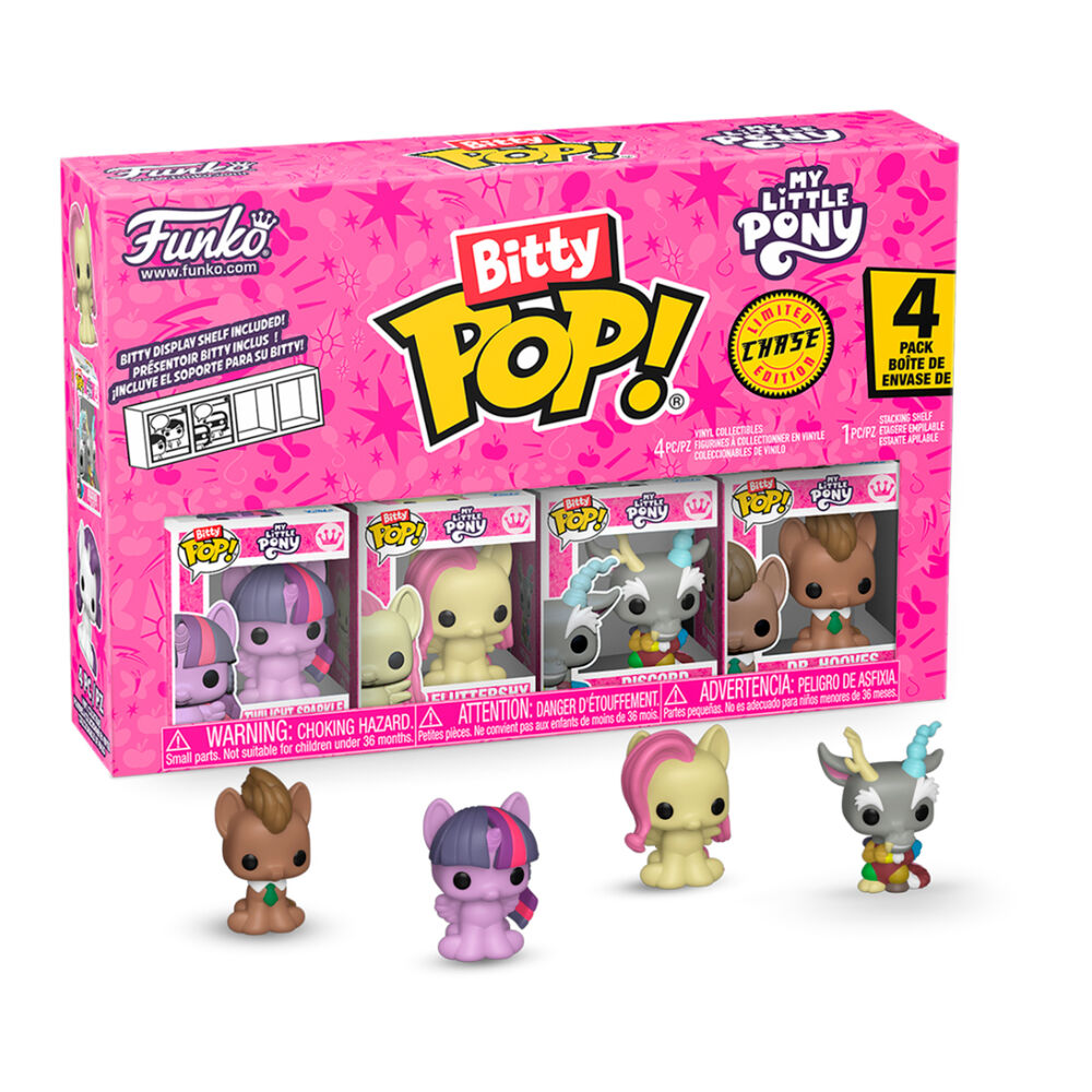 Blister 4 figuras Bitty POP My Little Pony Twilight Sparkle_0