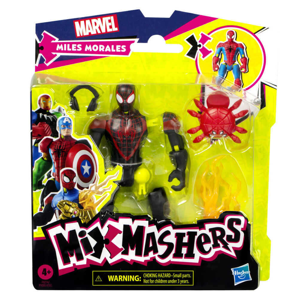 Figura Miles Morales Mix Mashers Marvel 12cm_0