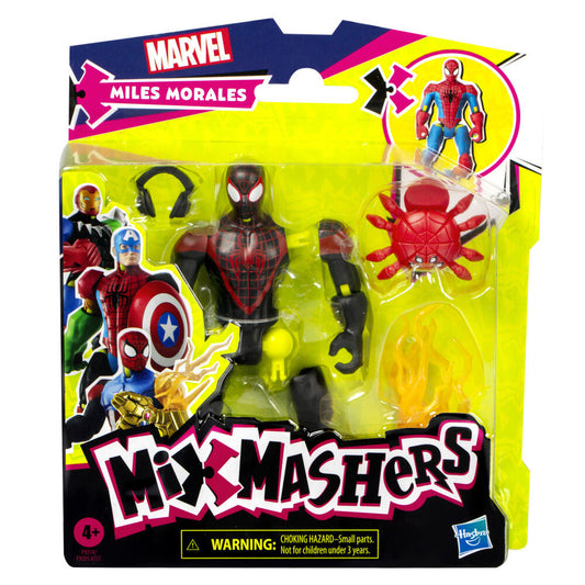 Figura Miles Morales Mix Mashers Marvel 12cm_0