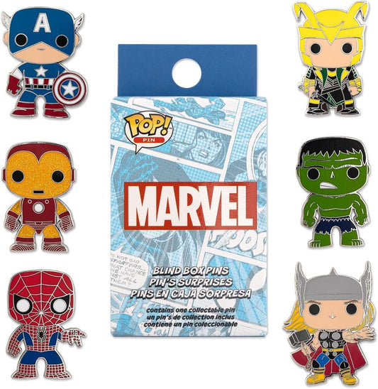 Blind Box Mystery Enamel Pin Marvel Loungefly surtido_0