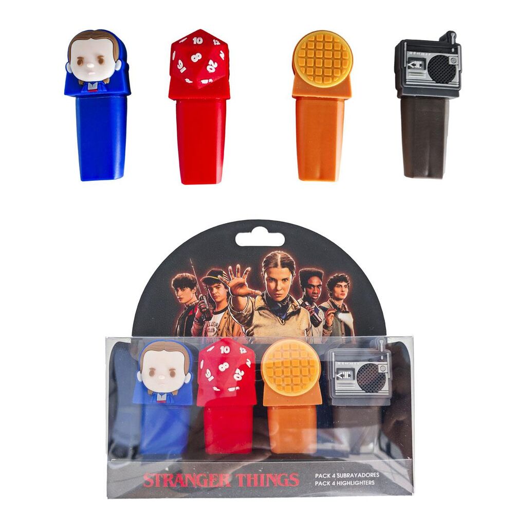 Set 4 Subrayadores Stranger Things_0