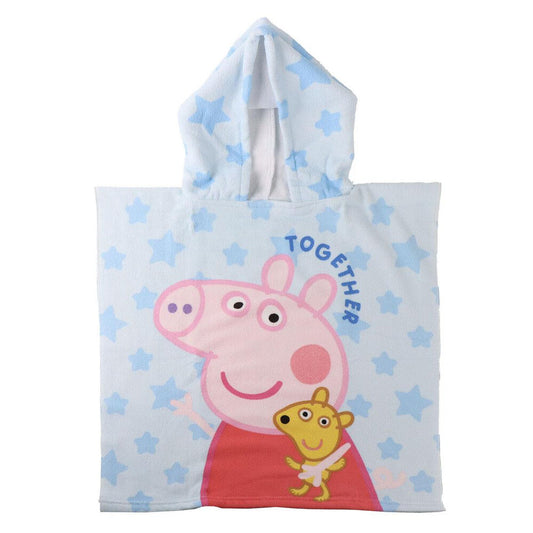 Poncho toalla Peppa Pig microfibra_0