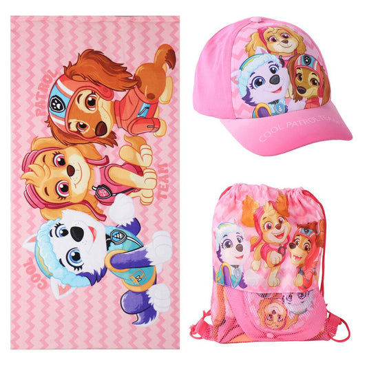 Set toalla + saco + gorra Patrulla Canina Paw Patrol_0