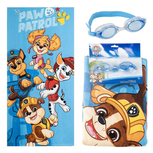Set toalla + gafas natacion Patrulla Canina Paw Patrol_0