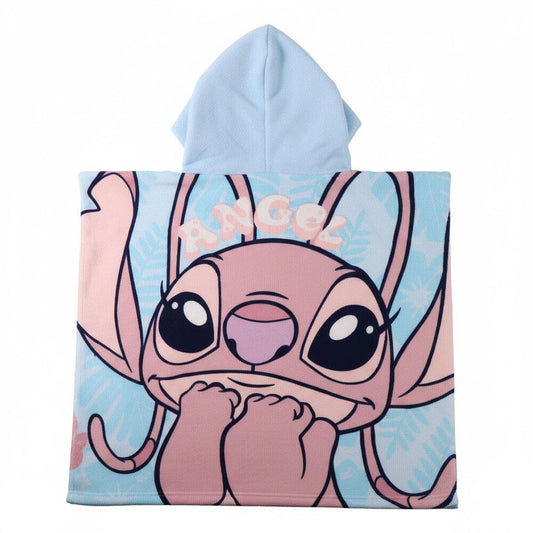 Poncho toalla Stitch Disney microfibra_0