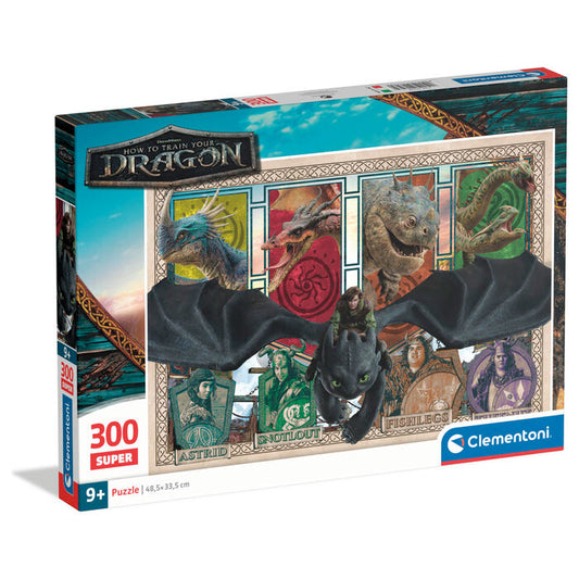 Puzzle Como Entrenar a tu Dragon 300pzs_0