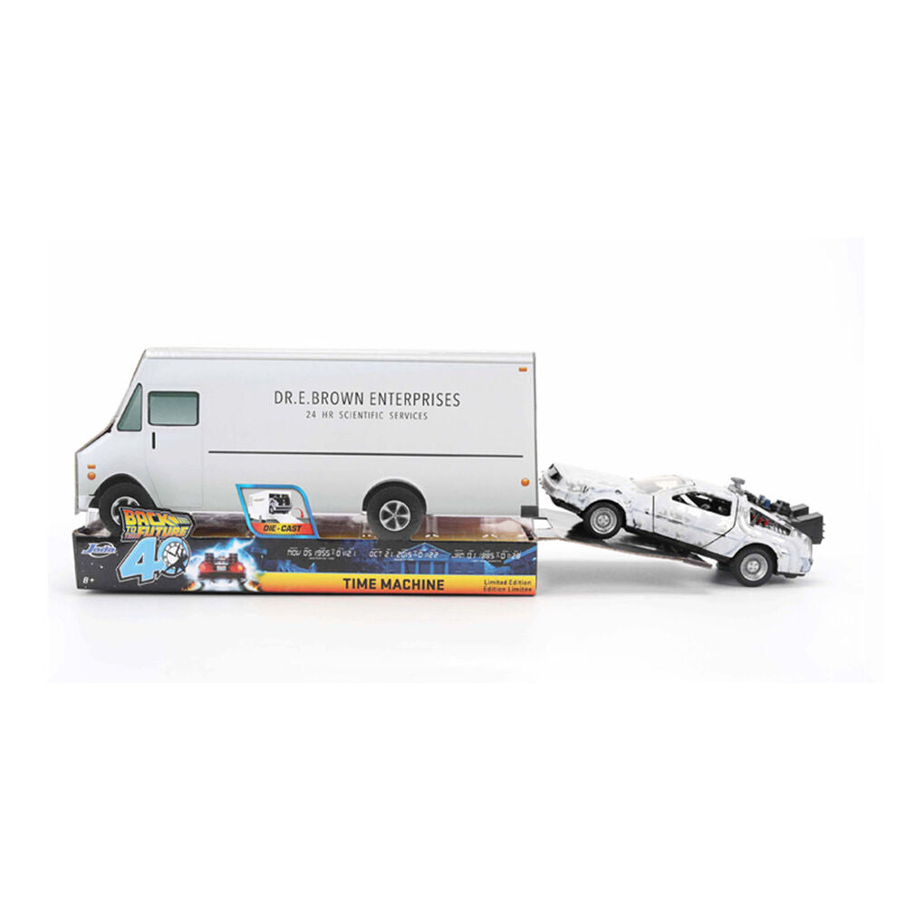 Replica Dlorean Efecto Hielo Time Machine 40th Anniversary Regreso al Futuro_0