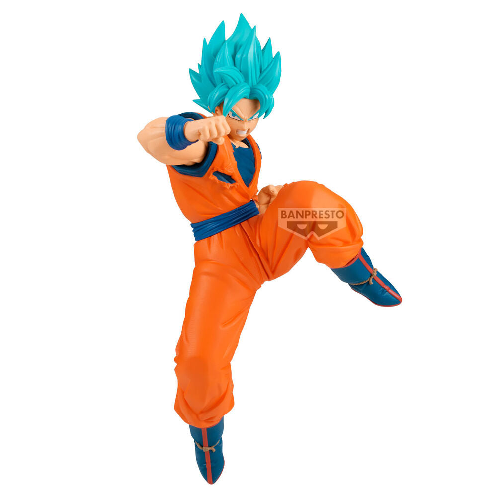 Figura Match Makers Son Goku Super Saiyan Blue Dragon Ball Super 22cm_0