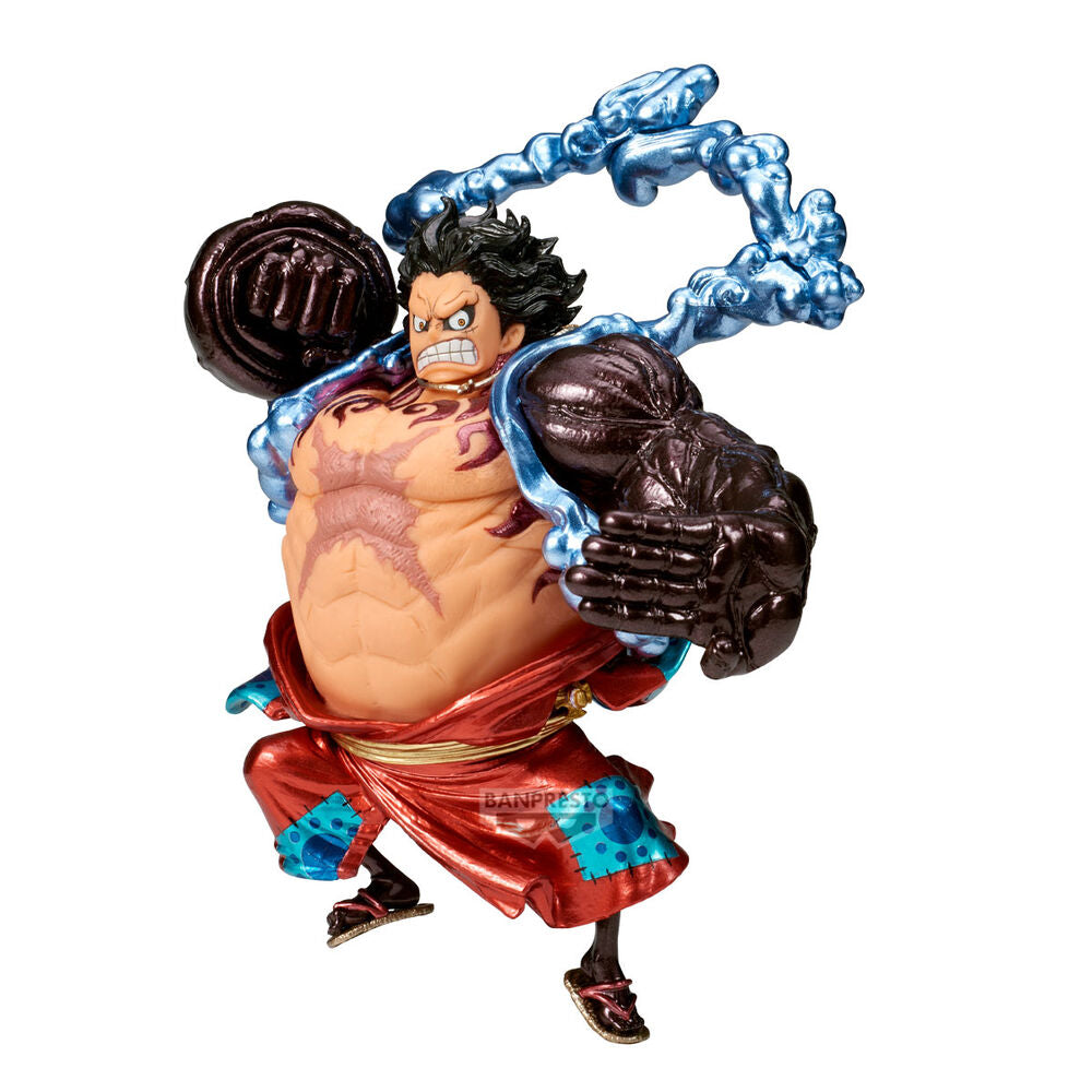 Figura Monkey D Luffy Gear 4 Boundman King of Artist One Piece 17cm_0