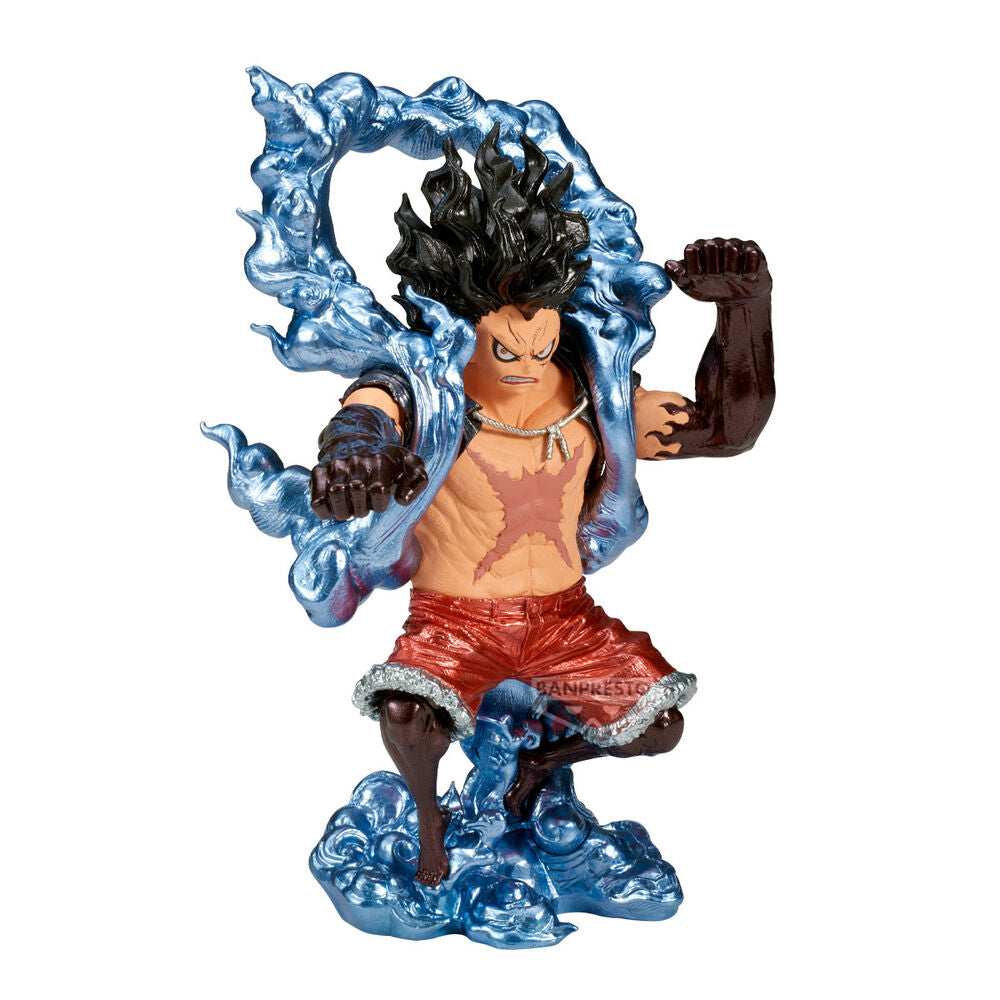 Figura Monkey D Luffy Gear 4 Snakeman King of Artist One Piece 19cm_0