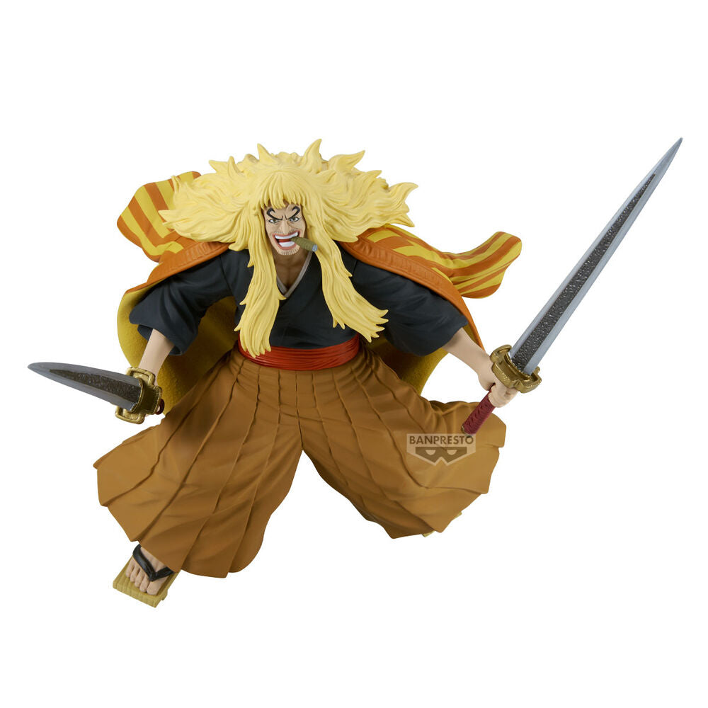 Figura Shiki El Leon Dorado Battle Record One Piece 16cm_0