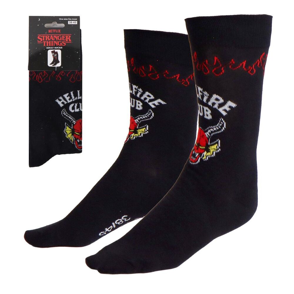 Calcetines Hellfire Club Stranger Things adulto_0