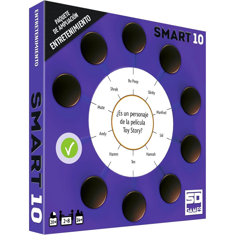Expansion Entretenimiento Juego Smart 10 espaÃ±ol_0