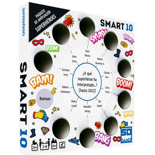 Expansion Superheroes Juego Smart 10 espaÃ±ol_0
