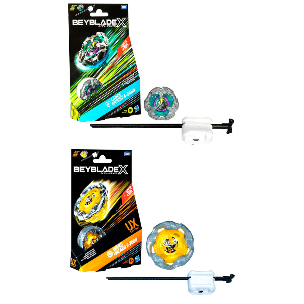 Juego Kit Inicial Sword Dran 3-60F Beyblade X surtido_0