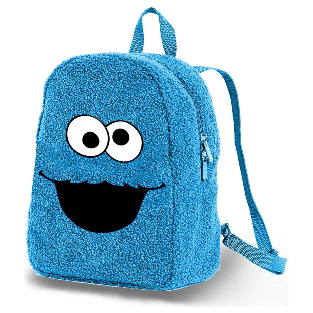 Mochila peluche Monstruo de las Galletas Barrio Sesamo 25cm_0