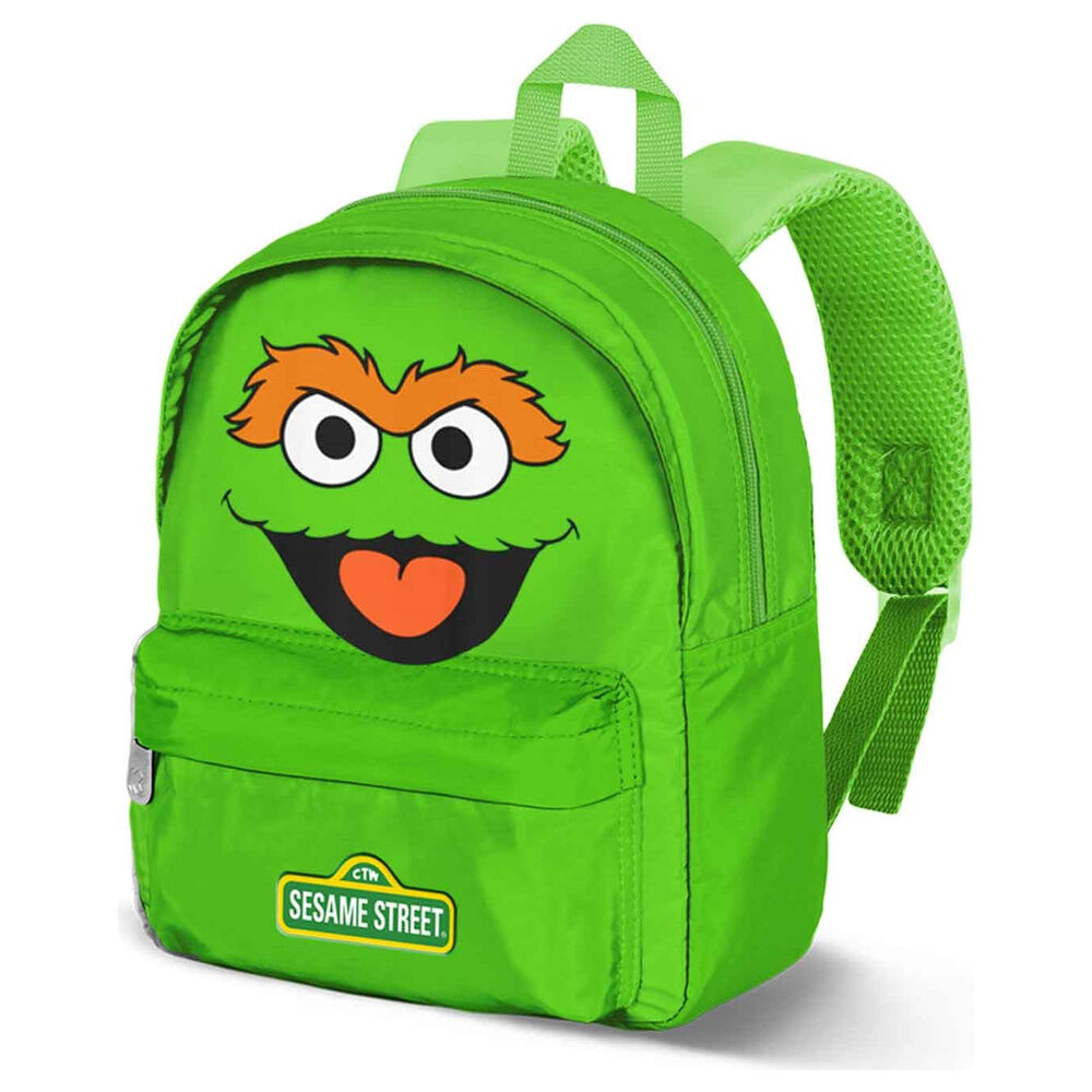 Mochila Oscar Barrio Sesamo 27cm_0