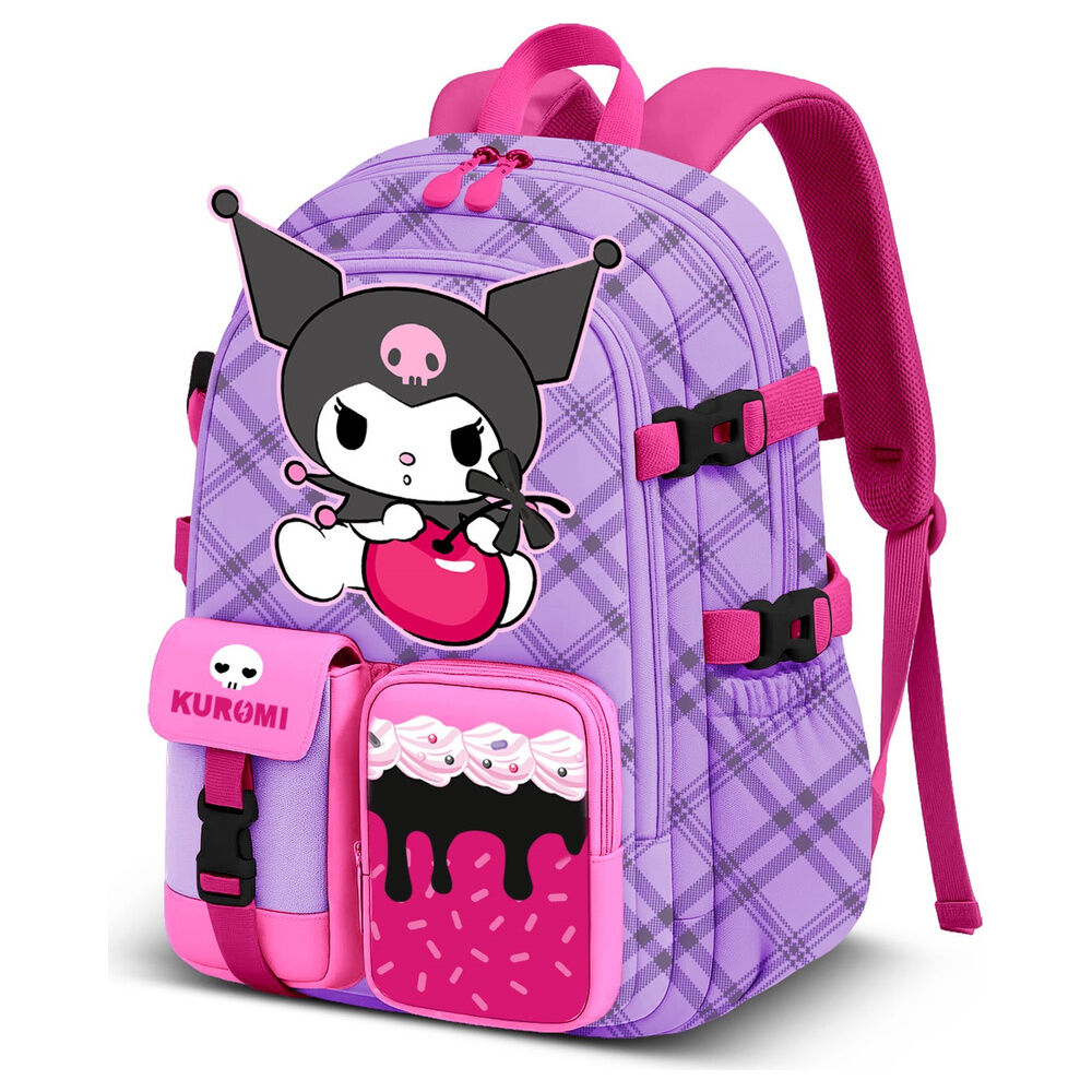 Mochila Kuromi Hello Kitty 40cm_0