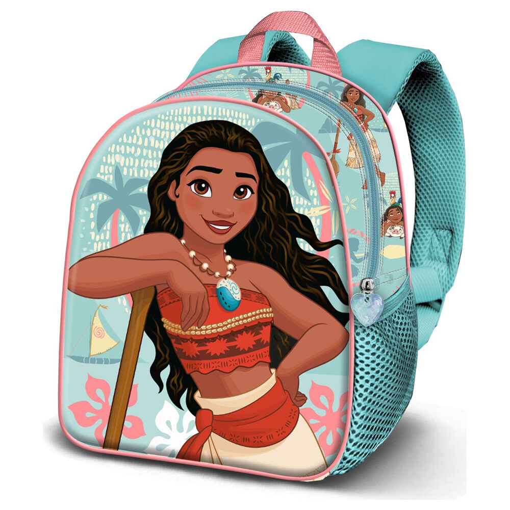 Mochila 3D Pretty Vaiana Moana Disney 31cm_0