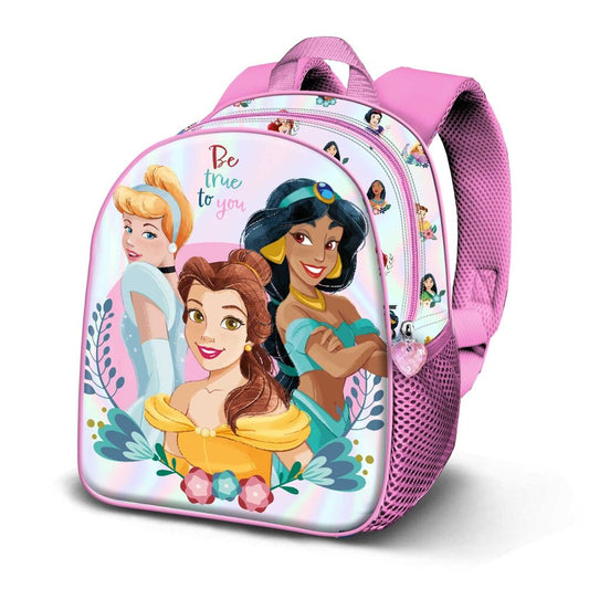 Mochila 3D Princesas Disney 31cm_0