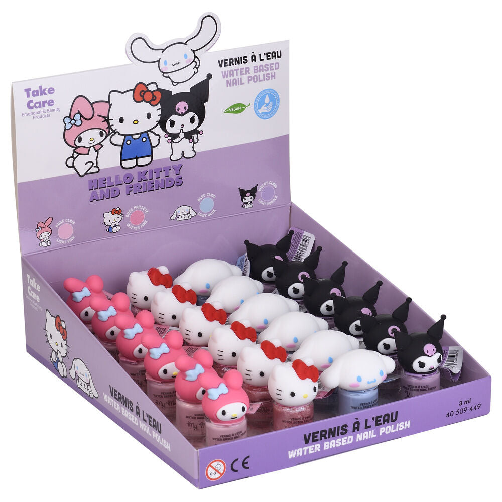 Esmalte de uÃ±as al agua Hello Kitty and Friends surtido_0