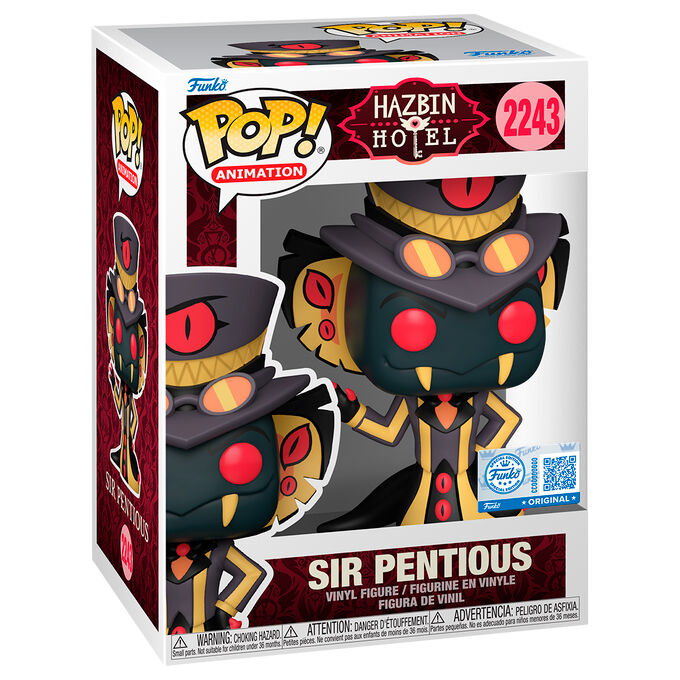 Figura POP Hazbin Hotel Sir Pentious Exclusive_0