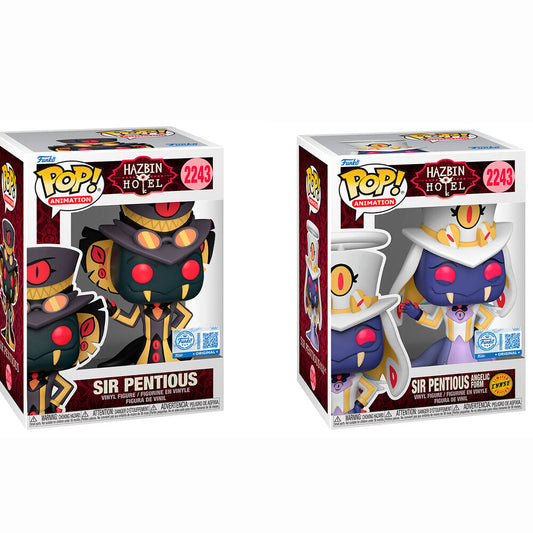 Figura POP Hazbin Hotel Sir Pentious Exclusive 5 + 1 Chase_0