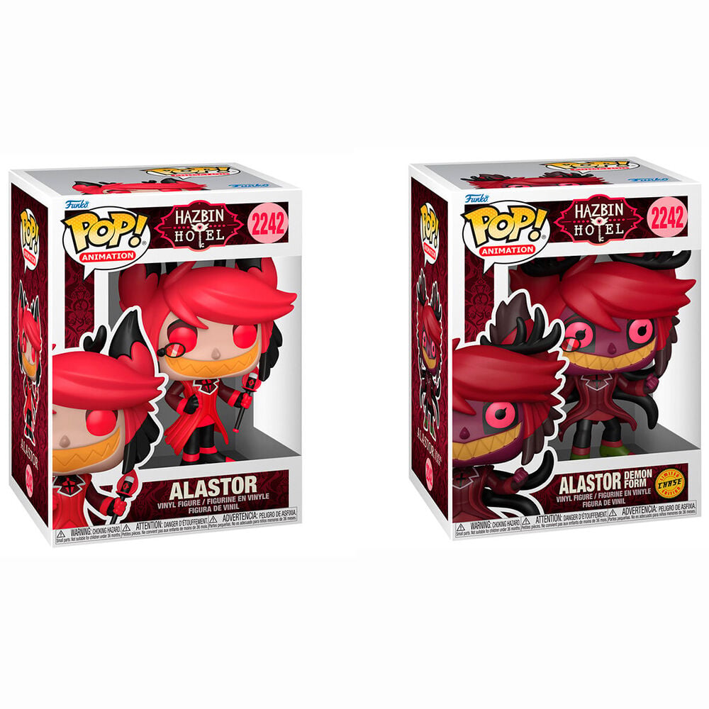 Figura POP Hazbin Hotel Alastor 5 + 1 Chase_0