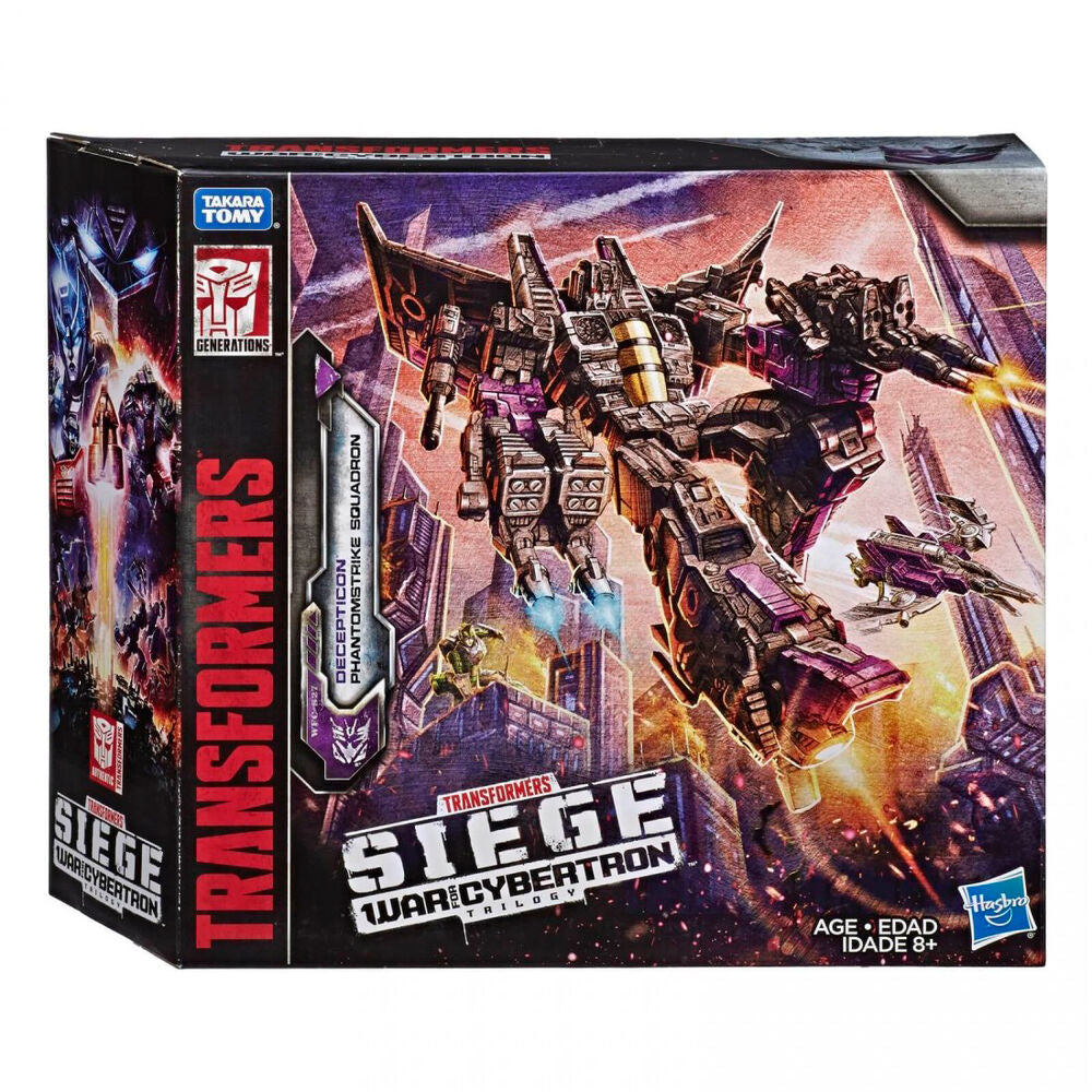 Figura Decepticon Phantomstrike Squadron War For Cybertron Transformers 20cm_0
