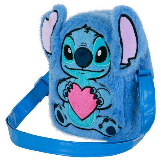 Bolso peluche Corazon Stitch Disney_0