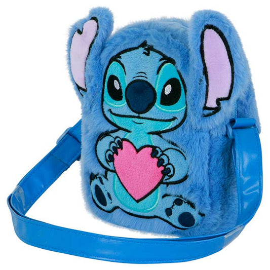 Bolso peluche Corazon Stitch Disney_0