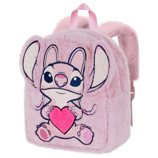 Mochila peluche Corazon Angel Stitch Disney_0