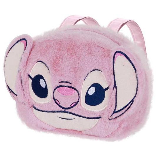 Bolso mochila peluche Corazon Angel Stitch Disney_0
