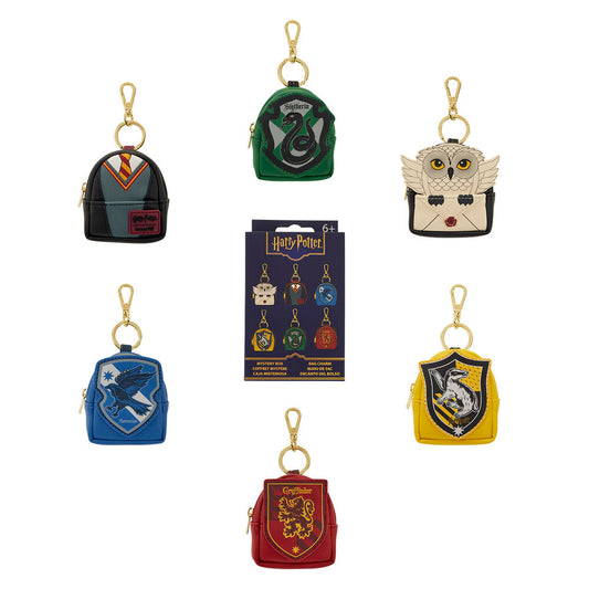 Llavero mini mochila Mystery Harry Potter Loungefly surtido_0