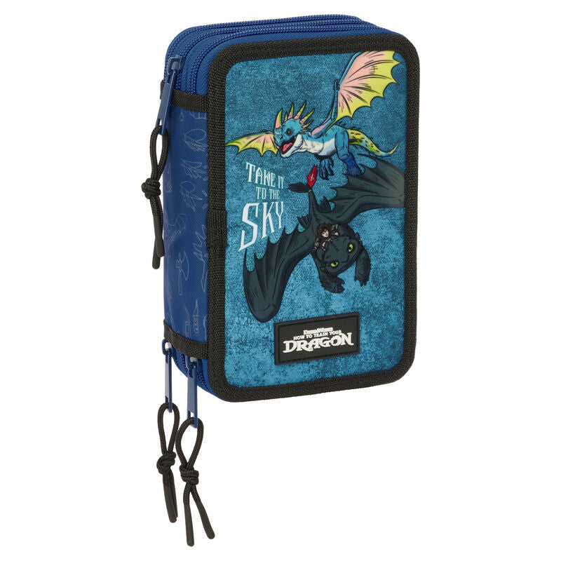 Plumier Como Entrenar a Tu Dragon triple 37pzs_0