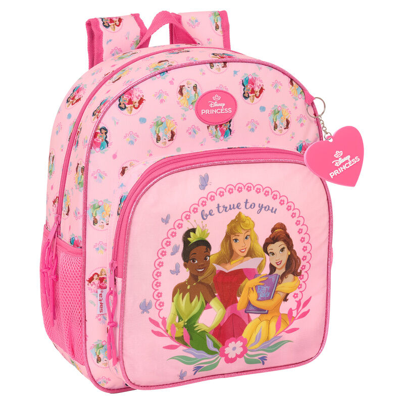 Mochila Princesas Disney 38cm adaptable_0