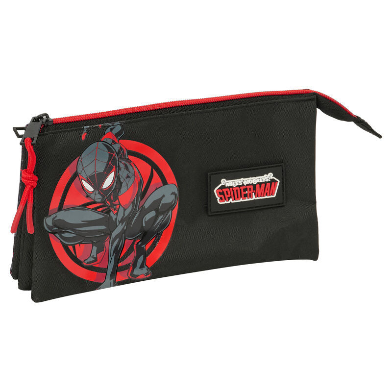 Portatodo Miles Morales Spiderman Marvel triple_0